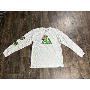 Nike ACG Long Sleeve Ants Tshirt HJ0802-121  Mens Size Small White